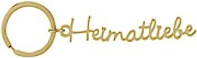 Produktbild von Sheepworld, Gruss und Co - 47053 - Schlüsselanhänger, Heimatliebe, Metall, Größe mit Schlüsselring: 9,6cm x 3cm, Farbe: Gold