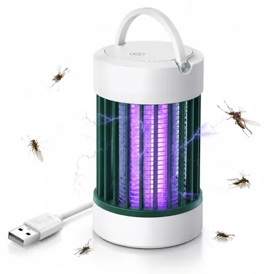 Zdjęcie produktu dla lampa owadobójcza - lampa na komary - lampa na owady - lampa UV LED - na Akumulator USB