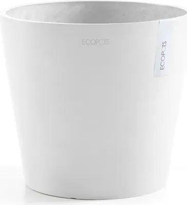 Produktbild von Ecopots Amsterdam 30 + Blumentopf mit Wasserreservoir - L 30 cm x H 25,9 cm - Innen- und Außenbereich