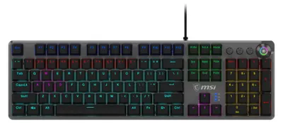 Produktbild von MSI FORGE GK-310 RED Gaming Keyboard, verkabelt