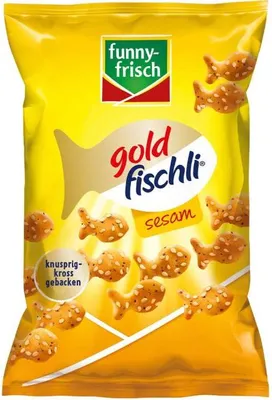 Produktbild von Funny frisch Goldfischli Sesam 100g