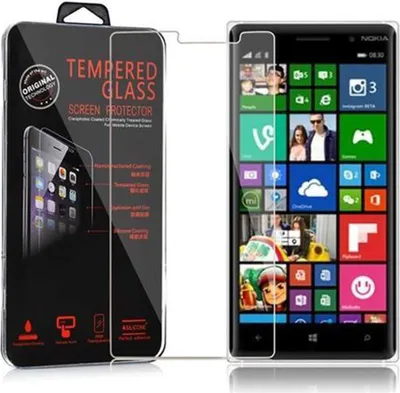 Produktbild von Cadorabo Panzer Folie für Nokia Lumia 830 Schutzfolie in Transparent Gehärtetes Tempered Display-Schutzglas