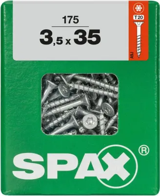 Produktbild von Spax Universalschrauben 3.5 x 35 mm TX 20 - 175 Stk.