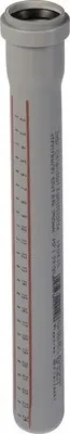 Produktbild von Ostendorf Kunststoffe HT Rohr DN 32 mm L 250 mm Außendurchmesser 44 mm