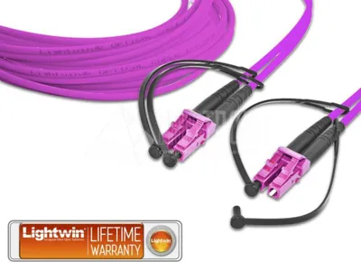 Produktbild von Lightwin Patchkabel,Multimode LC-LC 2m OM4 (LDP-50 LC-LC 2.0 OM4)