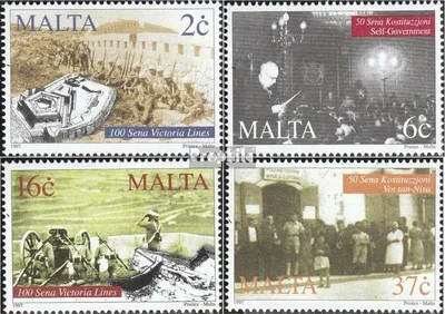Produktbild von Briefmarken Malta 1997 Mi 1028-1031 (kompl.Ausg.) postfrisch Jahrestage