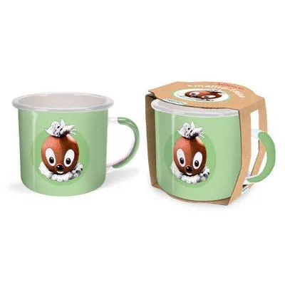 Produktbild von Trötsch Unser Sandmännchen Emailletasse Pittiplatsch