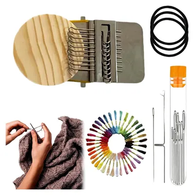 Produktbild von Nähset für Patches und kleine Strickwerkzeuge für Jeans und Webarbeiten