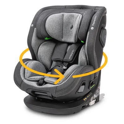 Image de OSANN - Siège auto bébé Flame 360 Isofix I-Size rotatif - 40-150 cm - Gris