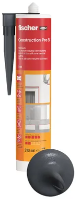 Produktbild von FISCHER Bausilikon DBSA Schiefergrau 310 ml
