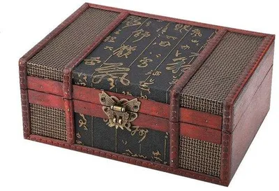 Zdjęcie produktu dla Szczegółowy opis:

*   **Holzschublade Antikstil:** Szuflada drewniana, styl antyczny.
*   **Kleine Holzschublade:** Mała drewniana szuflada.
*   **Schmuck/ Bücher Schublade:** Szuflada do przechowywania biżuterii/książek.
*   **Umweltfreundlich:** Przyjazna dla środowiska.
*   **Kleinformat:** Mały format