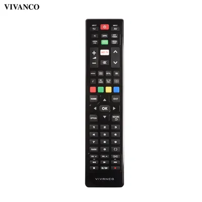 Produktbild von ViVanco™RR 270, TV, IR Wireless, Drucktasten, Schwarz