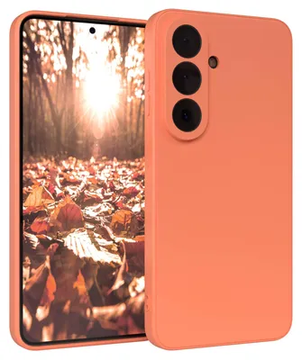 Produktbild von EAZY CASE - TPU Hülle für Samsung Galaxy S26, TPU Case stoßfeste Handyhülle, weiches Cover mit Kameraschutz, Silikonhülle in Orange
