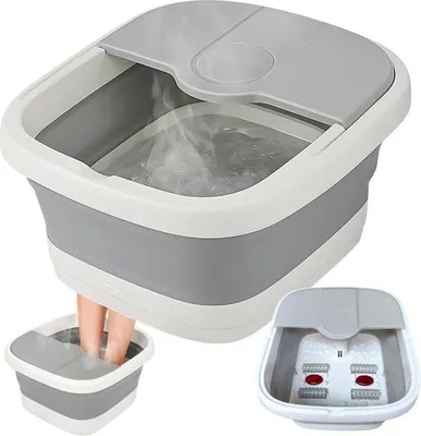 Image de Verk 27510 Appareil de massage pliable pour les pieds, 500 W, rose