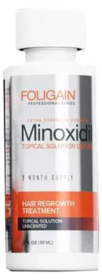 Produktbild von Haarwuchsmittel, Foligain, Minoxidil 5%, inkl. Pipette, 1x 60ml