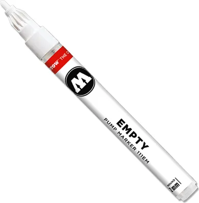 Produktbild von Molotow EMPTY PUMP-MARKER Leermarker 111EM, 2 mm fine tip