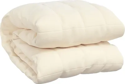 Produktbild von Gewichtsdecke Hellcreme 235x290 cm 11 kg Stoff