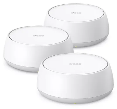 Produktbild von TP-Link DECO BE25(2-PACK), Weiß, Intern, Mesh-System, Dual-Band (2,4 GHz/5 GHz), Wi-Fi 7 (802.11be), 2882 Mbit/s