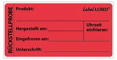 Produktbild von 20.000 LabelLord Etiketten 40 mm x 113 mm rot Rückstellprobe
