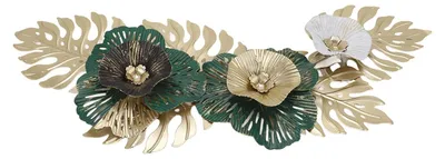 Immagine prodotto di Elegante decorazione da parete in metallo 3D per il soggiorno