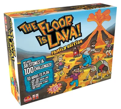 Produktbild von Goliath The Floor is Lava Family Edition, Brettspiel, 5 Jahr(e)