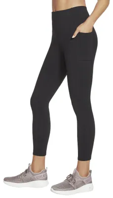 Produktbild von Skechers Go Walk High Waisted 7/8 Legging W03LG31B-BLK, Leggins, Damen, Schwarz