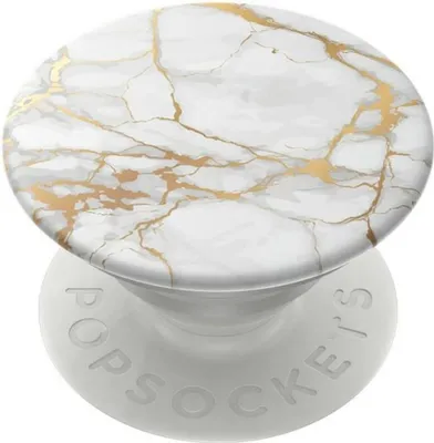 Produktbild von PopSockets - PopGrip - Gold Lutz Marble - Fingerhalter fürs Handy