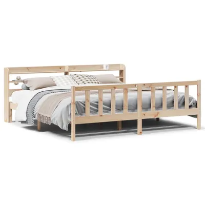 Produktbild von Massivholzbett ohne Matratze 180x200 Kiefernholz