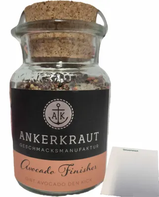 Produktbild von Ankerkraut Avocado Finisher Gewürzmischung (80g Glas) + usy Block
