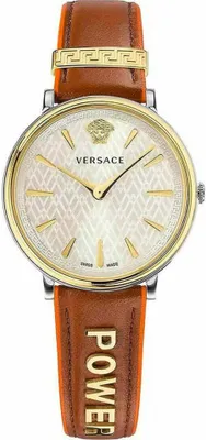 Produktbild von Versace Damen Uhr Armbanduhr V-Circle VBP070017 Leder