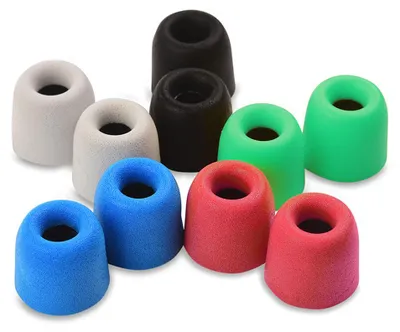 Obrázok produktu pre 5 párov náušníkov do slúchadiel, 4,9 mm pamäťová pena, náušníky do slúchadiel do uší, 10 kusov