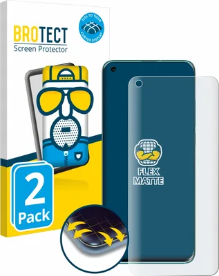 Produktbild von 2x BROTECT Fullscreen Schutzfolie für Xiaomi Mi 10 Displayschutz Folie Fullcover Matt Entspiegelungsfolie
