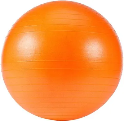 Zdjęcie produktu dla Unyqoos® Piłka do ćwiczeń gimnastycznych, 65 cm – stabilna piłka do treningu siłowego i równowagi, idealna do ćwiczeń core, jogi i pilatesu, dostępna w kolorach czerwonym lub szarym, dostarczana nie napełniona powietrzem