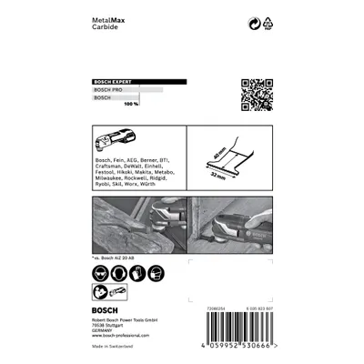Produktbild von EXPERT MetalMax AIZ 32 AIT Tauchsägeblatt für Multifunktionswerkzeuge, 40x32 mm