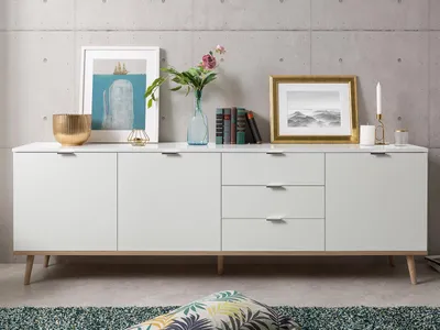 Produktbild von Sideboard Beistellschrank Anrichte Standschrank Kommode Schrank "Dalarna II"