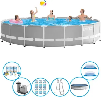 Zdjęcie produktu dla Intex Pool Prism Frame - Zestaw basenowy - 549x122 cm