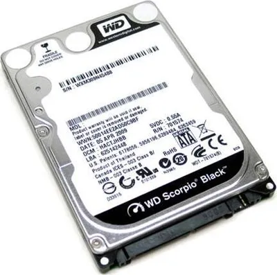 Produktbild von Western Digital WD2500BEKT Black 250GB interne Festplatte (6,4 cm (2,5 Zoll), 7200rpm, 16MB Cache, SATA)