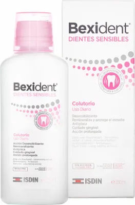 Productafbeelding van Mondspoelmiddel Isdin Bexident voor gevoelige tanden, 250 ml