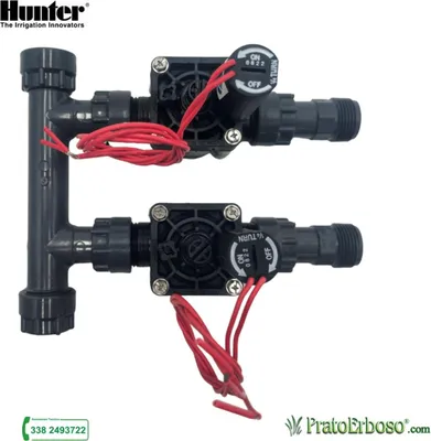 Obrázok produktu pre 3-sek?ný rozde?ova? s 24V solenoidovým ventilom Hunter PGV