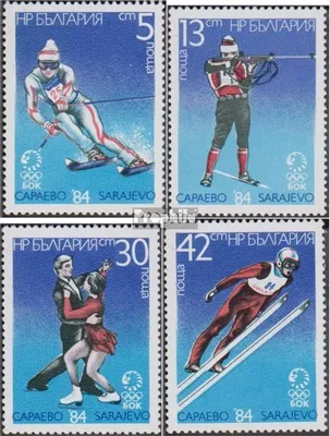 Produktbild von Briefmarken Bulgarien 1984 Mi 3247-3250 (kompl.Ausg.) postfrisch Olympische Winterspiele Sarajevo