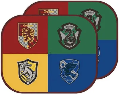 Image de Protecteurs Solaires Pour Fenêtres - Harry Potter - 45x36 cm