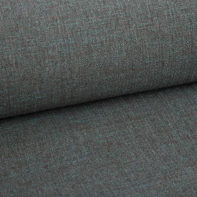Produktbild von Polsterstoff Meterware Outdoor Olefina Fleckschutz braun türkis 1,45m