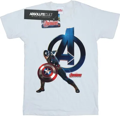 Produktbild von Marvel - T-Shirt für Herren BI12241 (XXL) (Weiß)