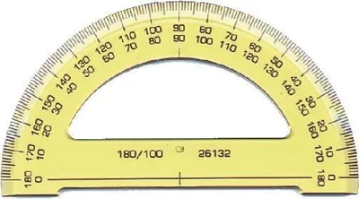 Produktbild von KOH-I-NOOR 746168 Winkelmesser 180° (Halb)