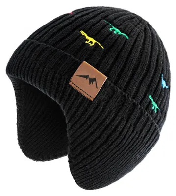 Produktbild von Wintermütze Jungen Mädchen Kinder Beanie Dinosaurier 6-24 Monate