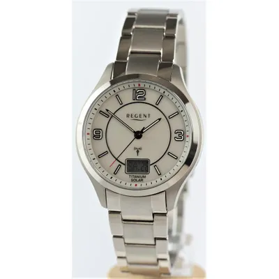 Produktbild von Regent - 1502562 - Armbanduhr - Titanuhr - Solaruhr - Funkuhr - Herren