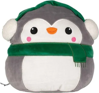 Immagine prodotto di Mumbles - Peluche pinguino "Squidgys" PC7564 (Taglia unica) (Grigio/Bianco)