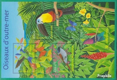Produktbild von Briefmarken Frankreich 2003 Mi Block32 (kompl.Ausg.) postfrisch Vögel