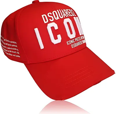 Produktbild von Dsquared2 Embroidered Baseball Cap Rot Uni