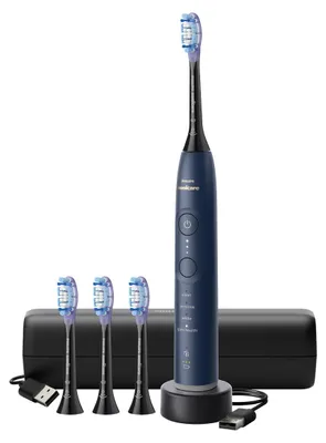 Obrázek produktu pro Philips Sonicare 7100 series HX7423/08, Dospělý, Sonický, Citlivý, Péče o dásně, Bělicí, 62000 pohybů za minutu, Modrá, 2 min, 4 x 30 sec